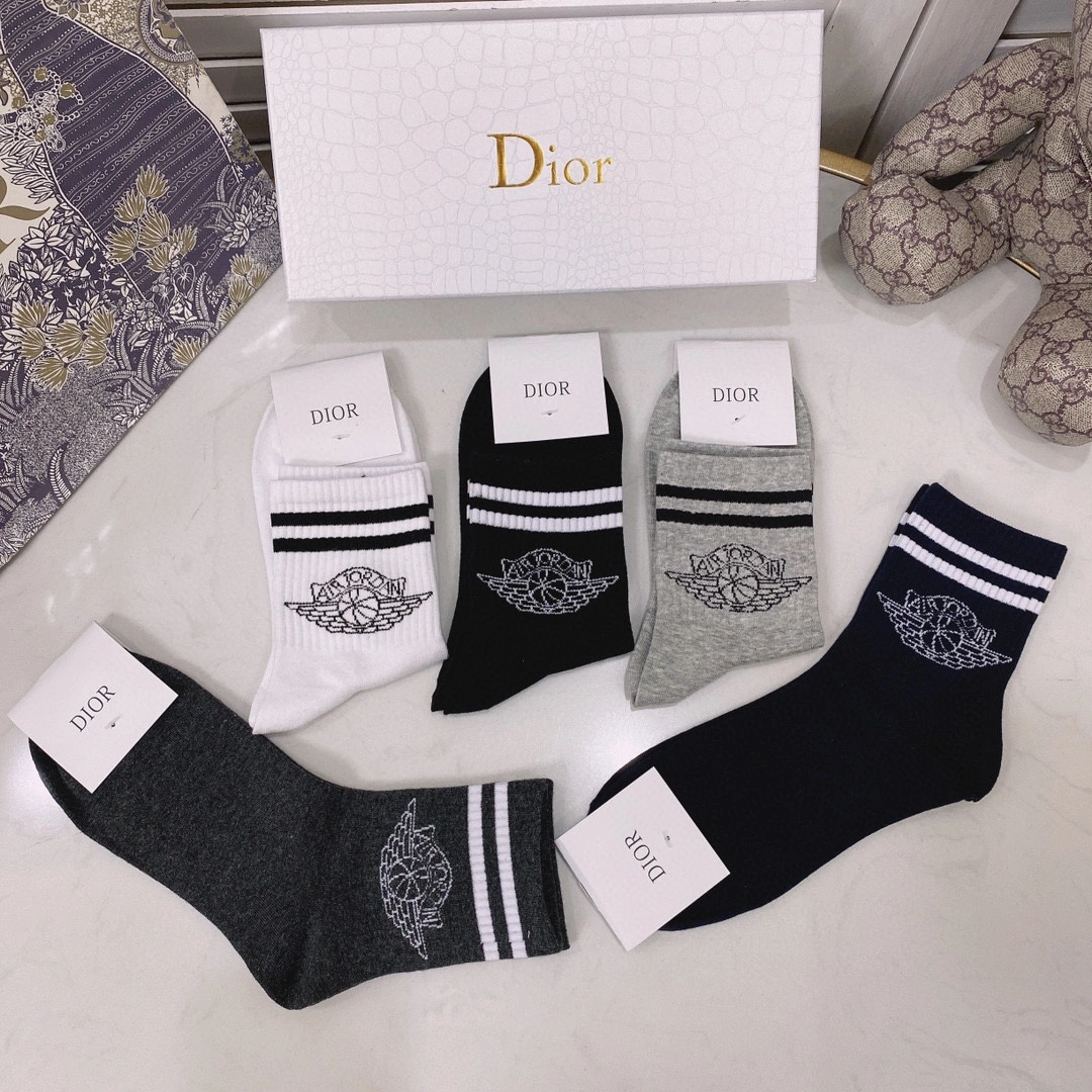 Socks 5pieces WrinkleFree 18471