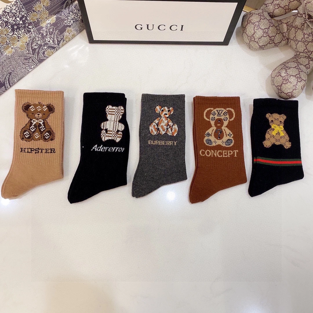 WaterResistant Socks 5pieces 18460