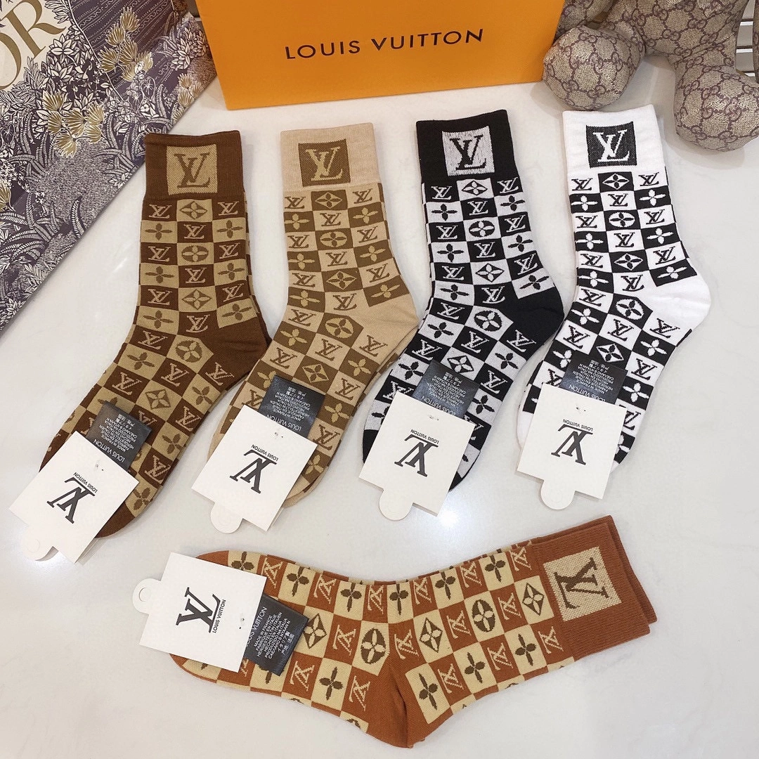 Socks 5pieces Colorful 18377
