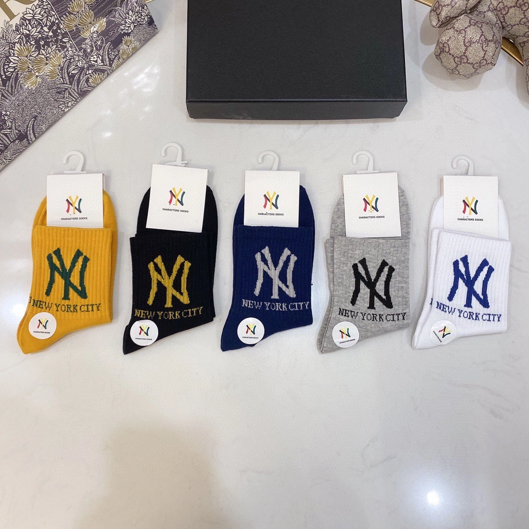 Socks 5pieces Breathable 18343