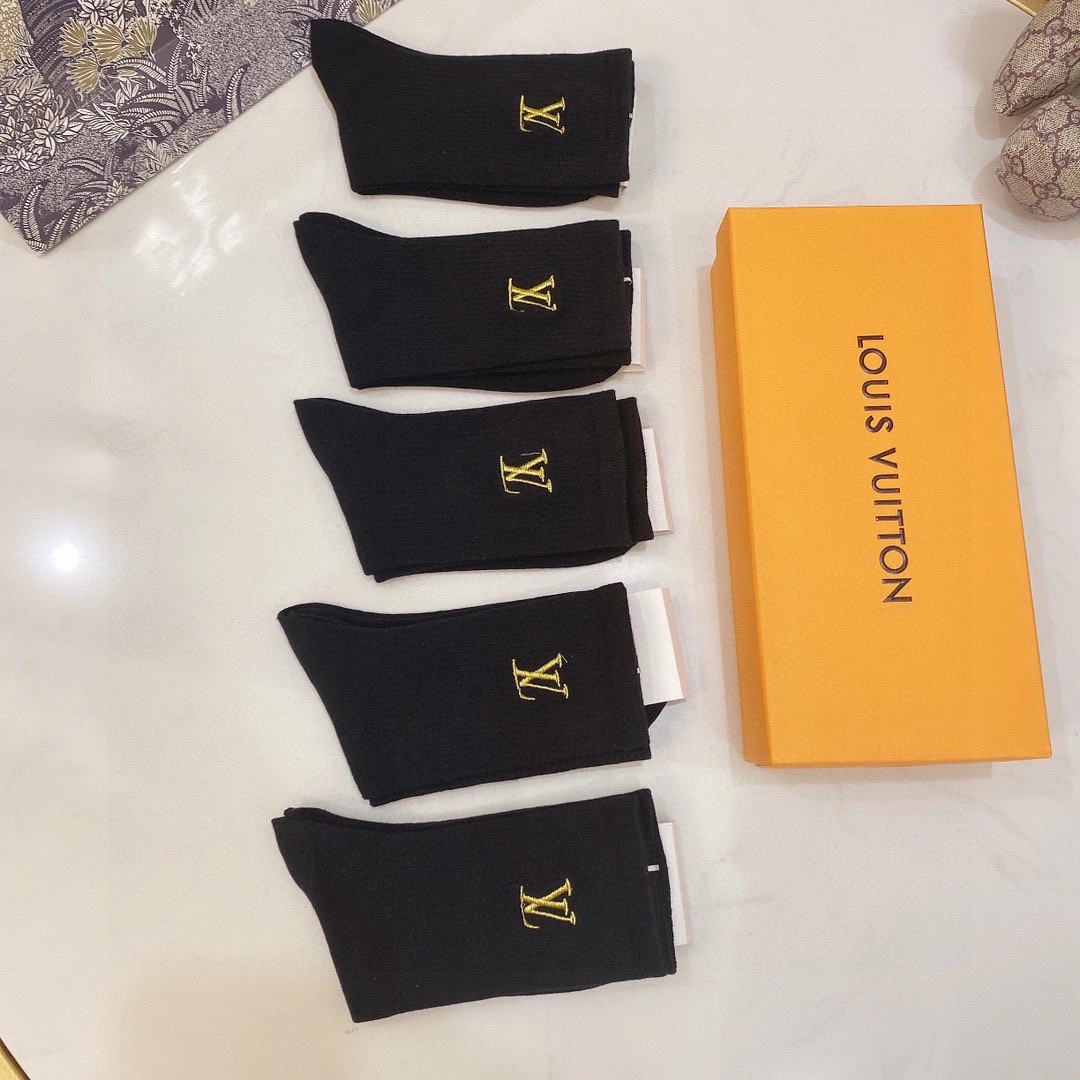 Socks 5pieces SmoothTexture 18384