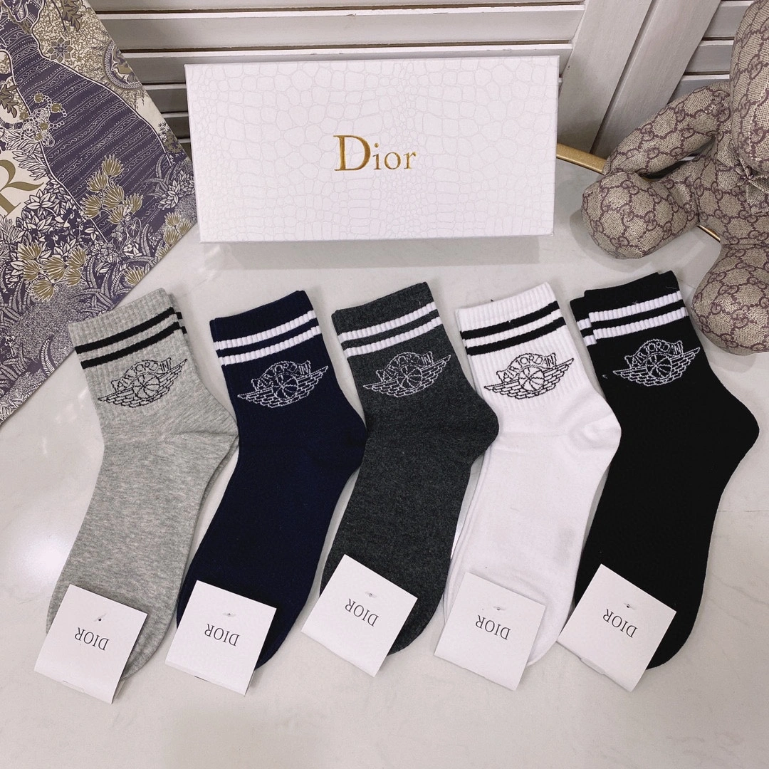 Socks 5pieces WrinkleFree 18471