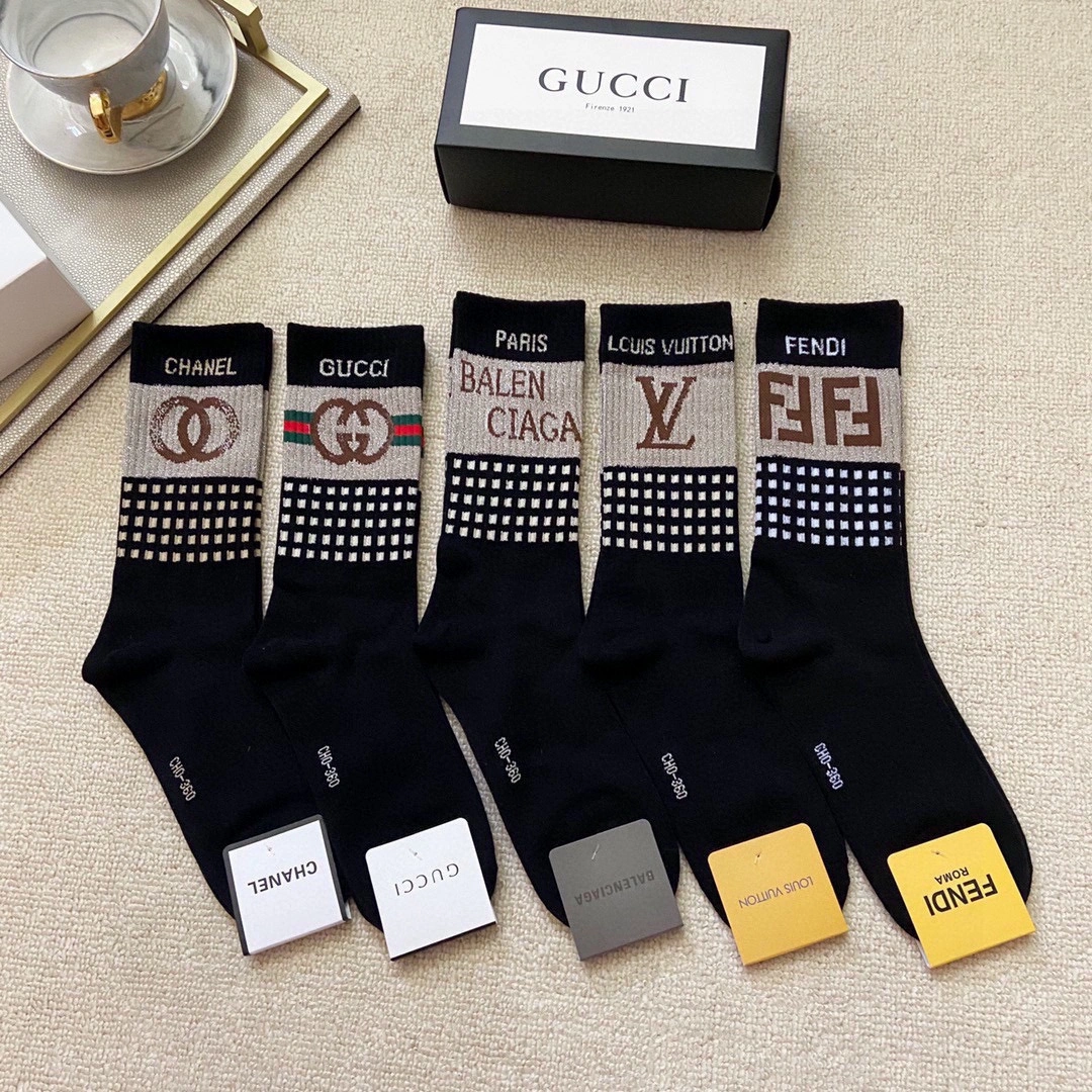 Socks 5pieces WeatherProof 18415