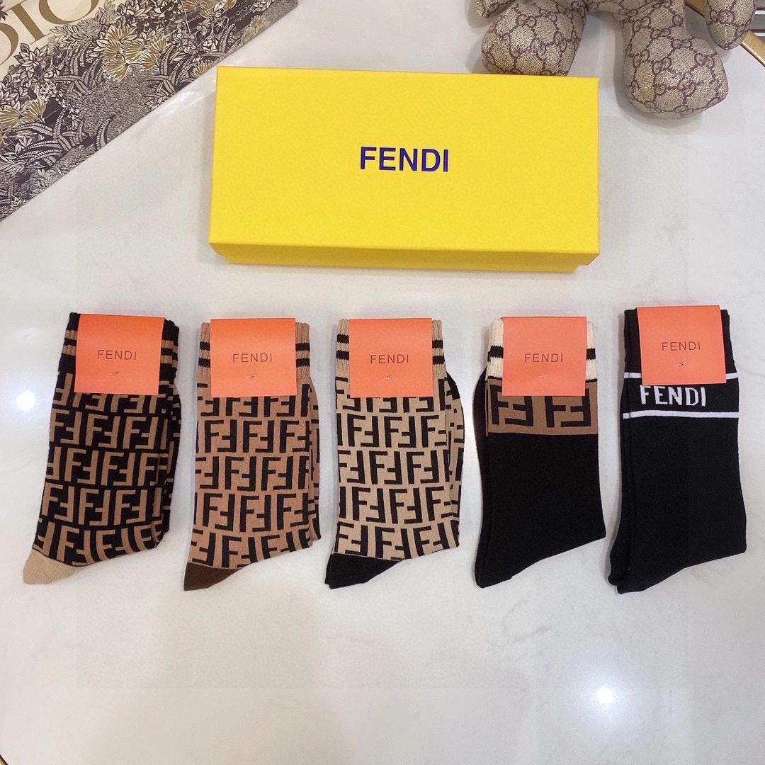 Bright Socks 5pieces 18457