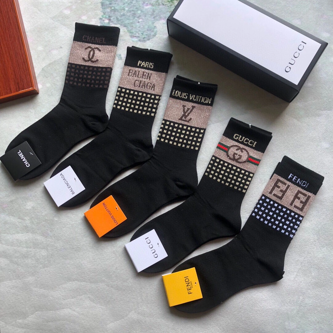 Socks 5pieces Lightweight 18387