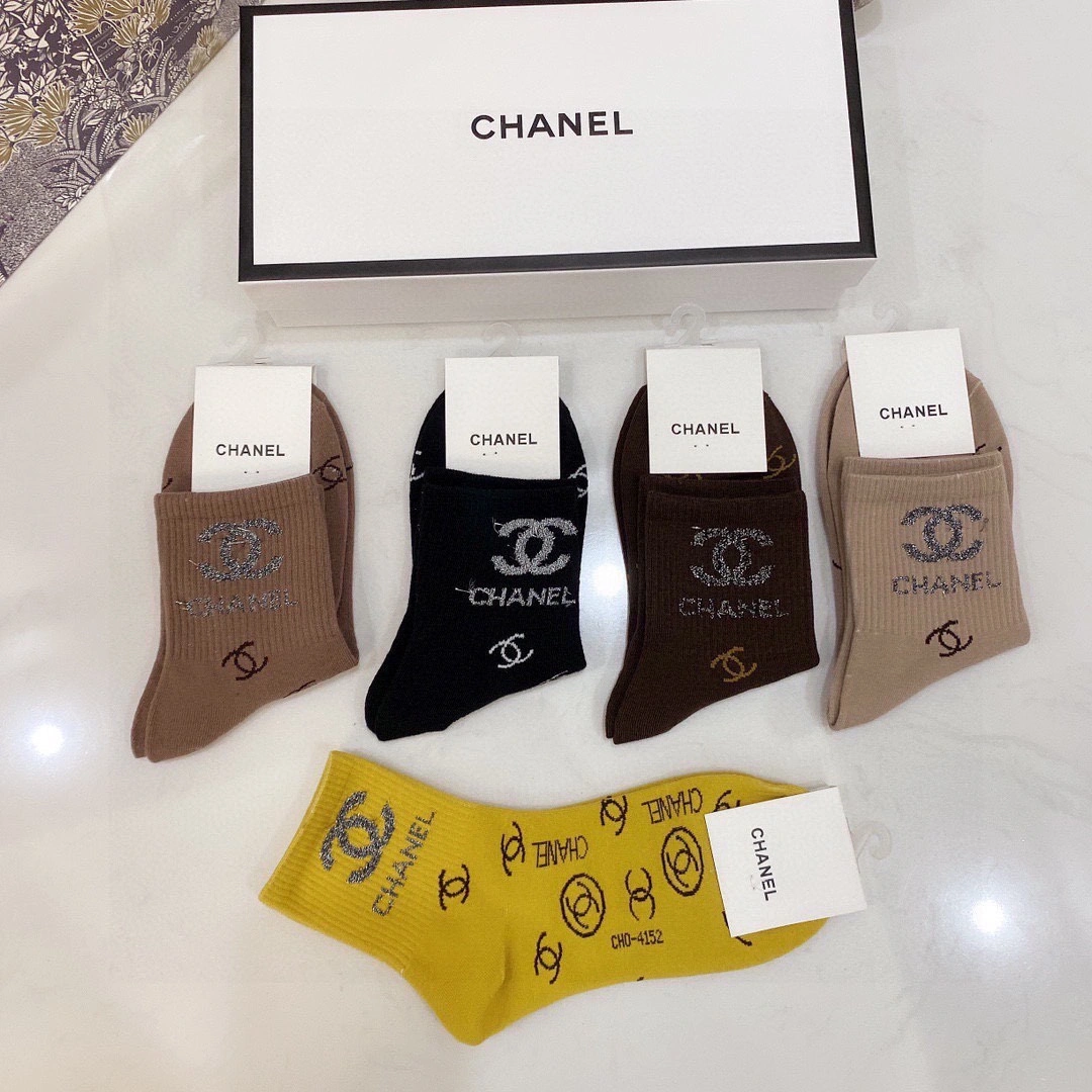 Socks 5pieces Breathable 18336