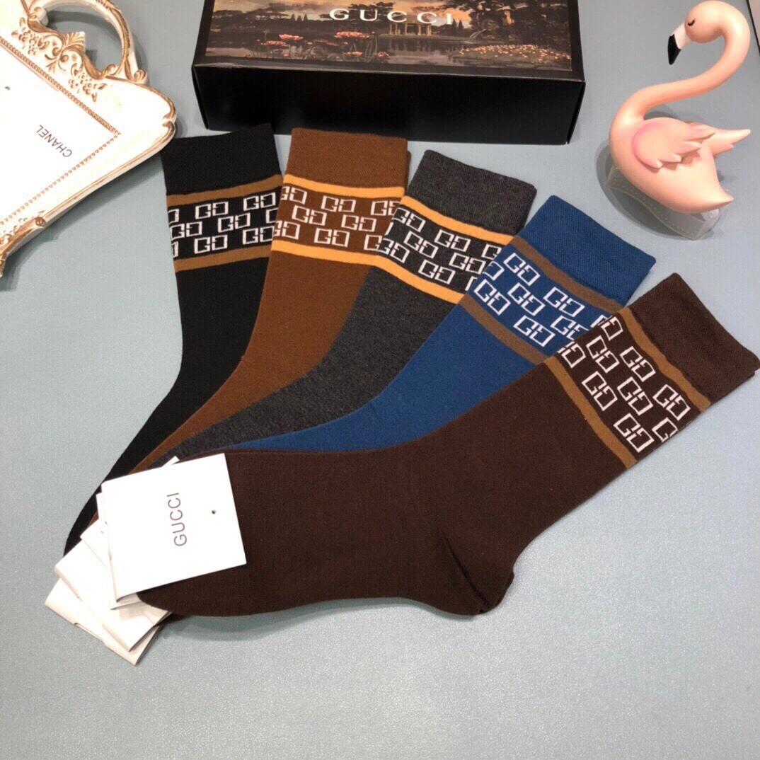 Socks 5pieces Casual 18355