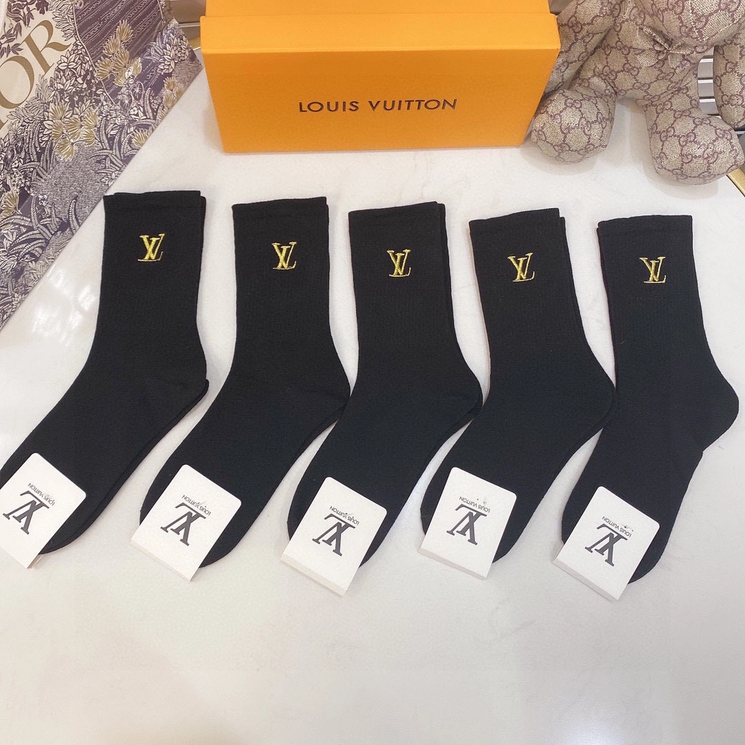 Socks 5pieces SmoothTexture 18384
