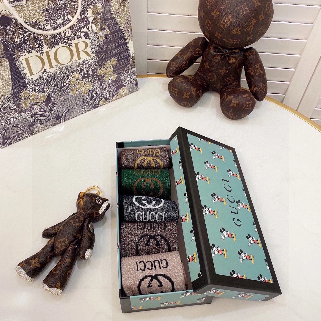 Socks 5pieces EyeCatching 18425