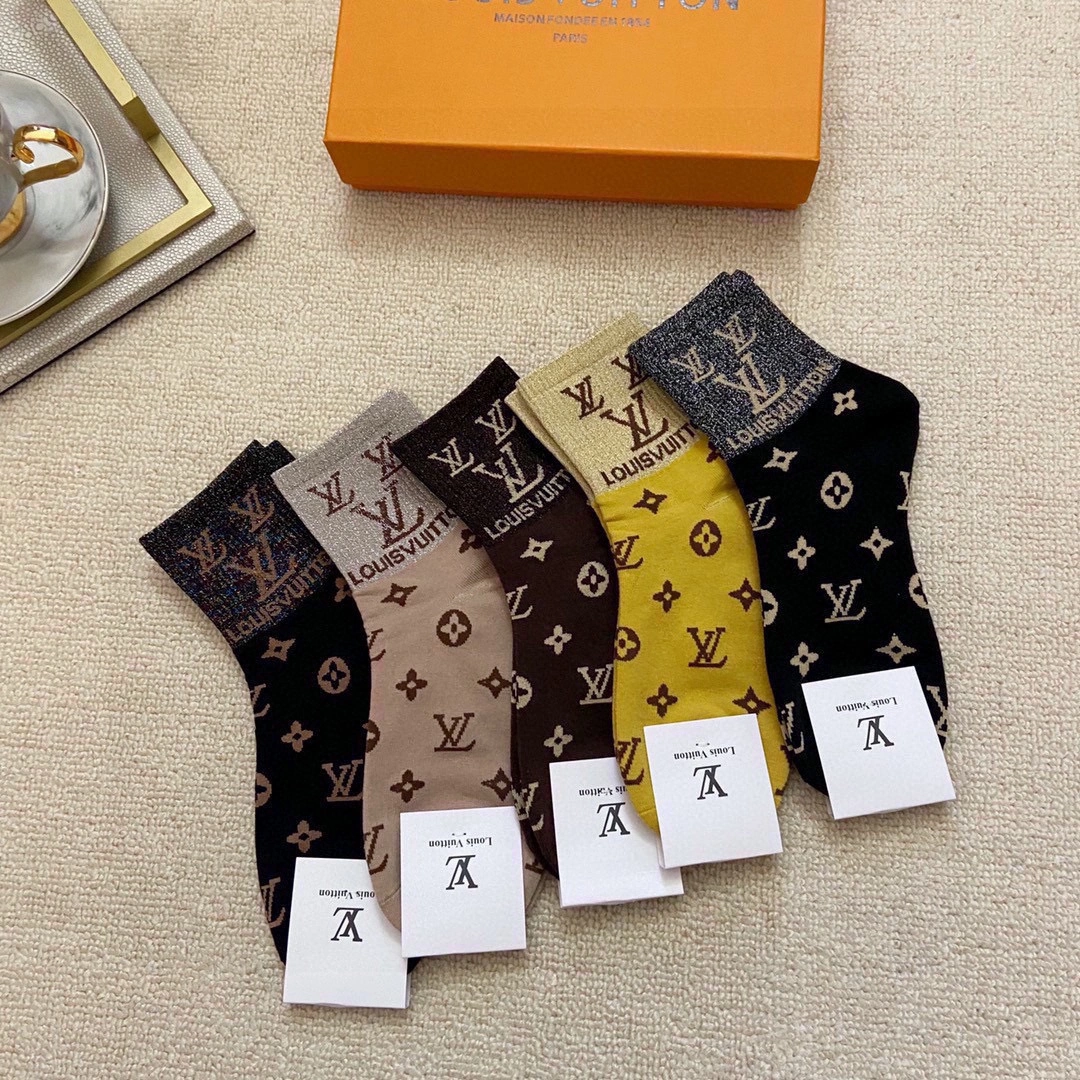 Socks 5pieces Breathable 18413