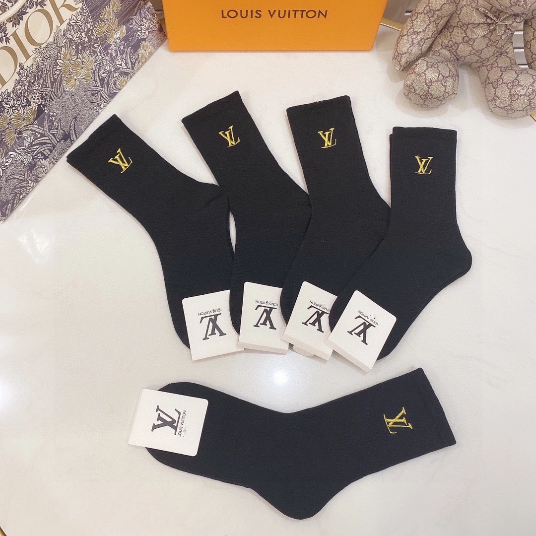 Socks 5pieces SmoothTexture 18384
