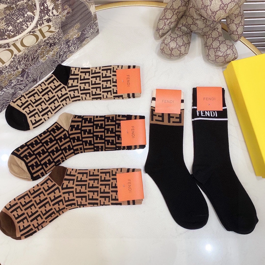 Bright Socks 5pieces 18457