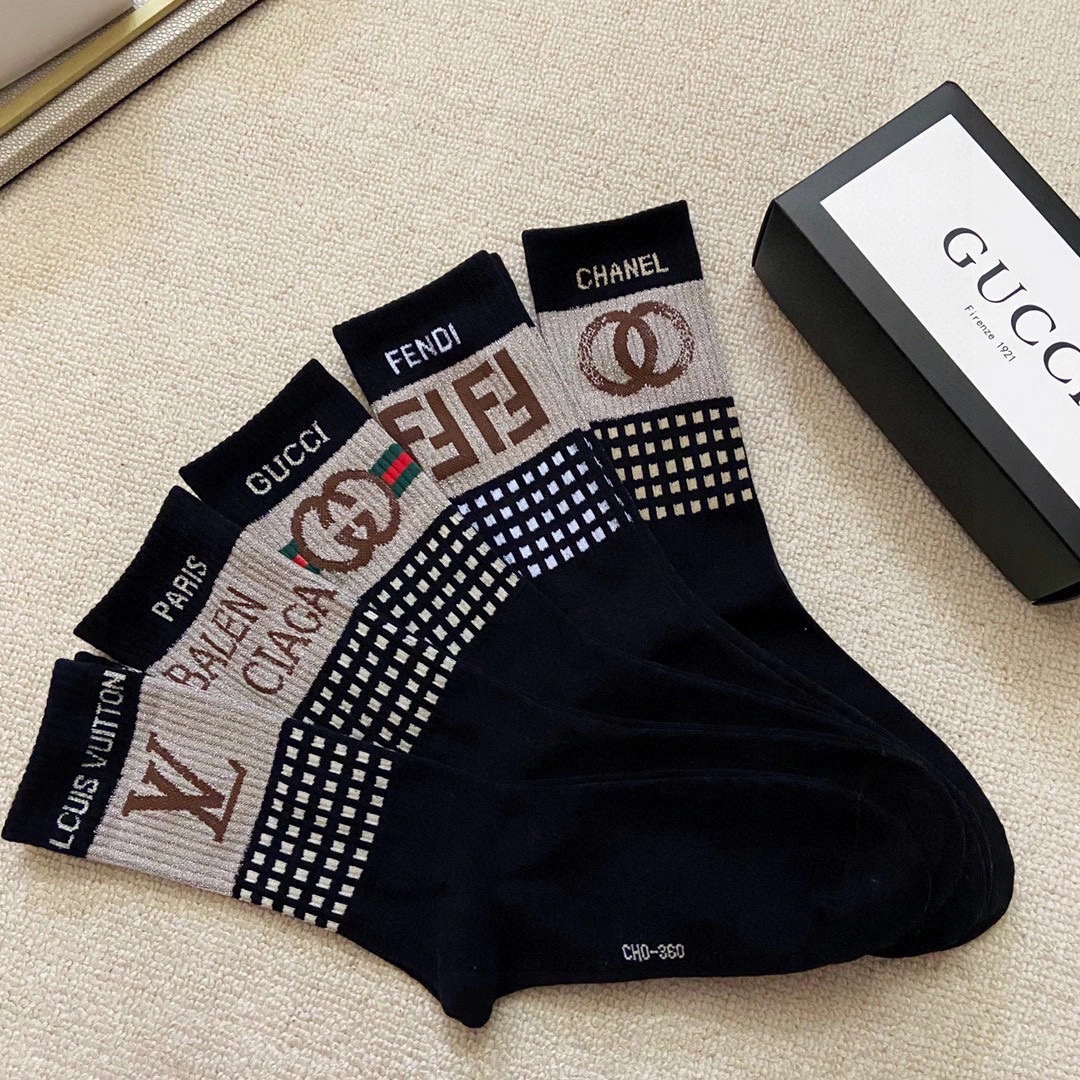 Socks 5pieces WeatherProof 18415