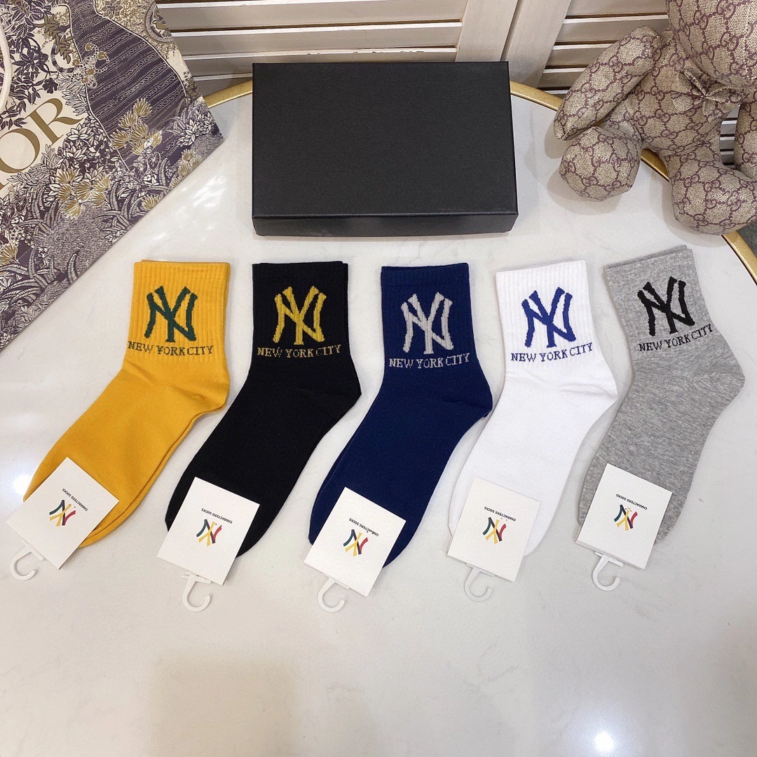 Socks 5pieces Breathable 18343