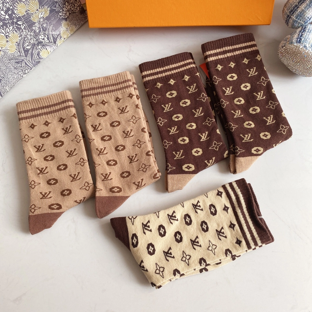 Socks 5pieces Vibrant 18344