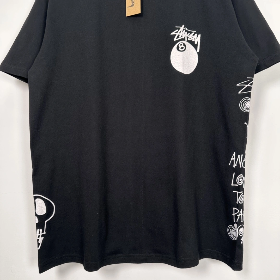 S*tussy T-Shirt Top Quality AM 20230701- SoftTouch 12443