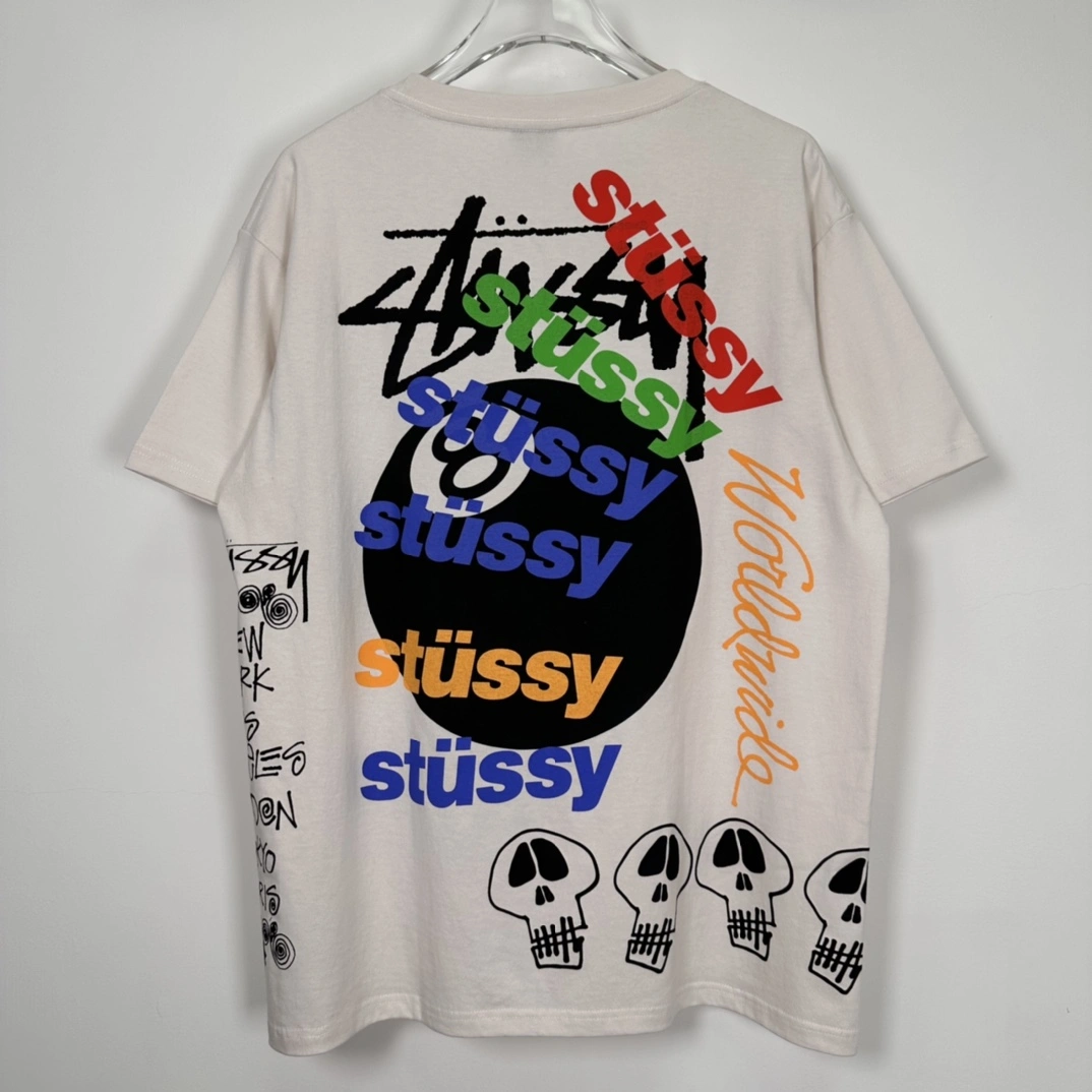 Vibrant S*tussy T-Shirt Top Quality AM 20230701- 12441
