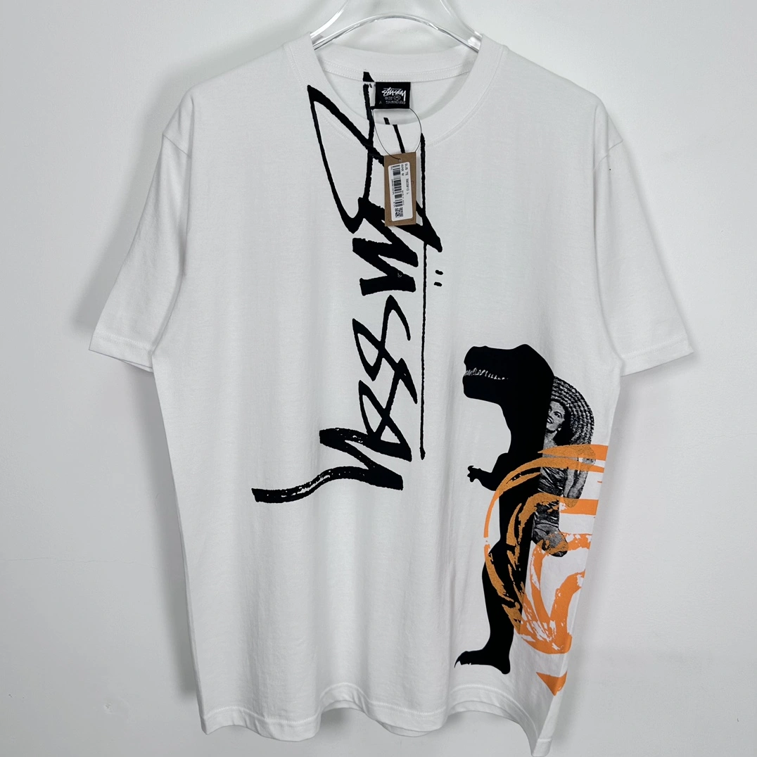 RelaxedFit S*tussy T-Shirt Top Quality AM 20240602- 12427