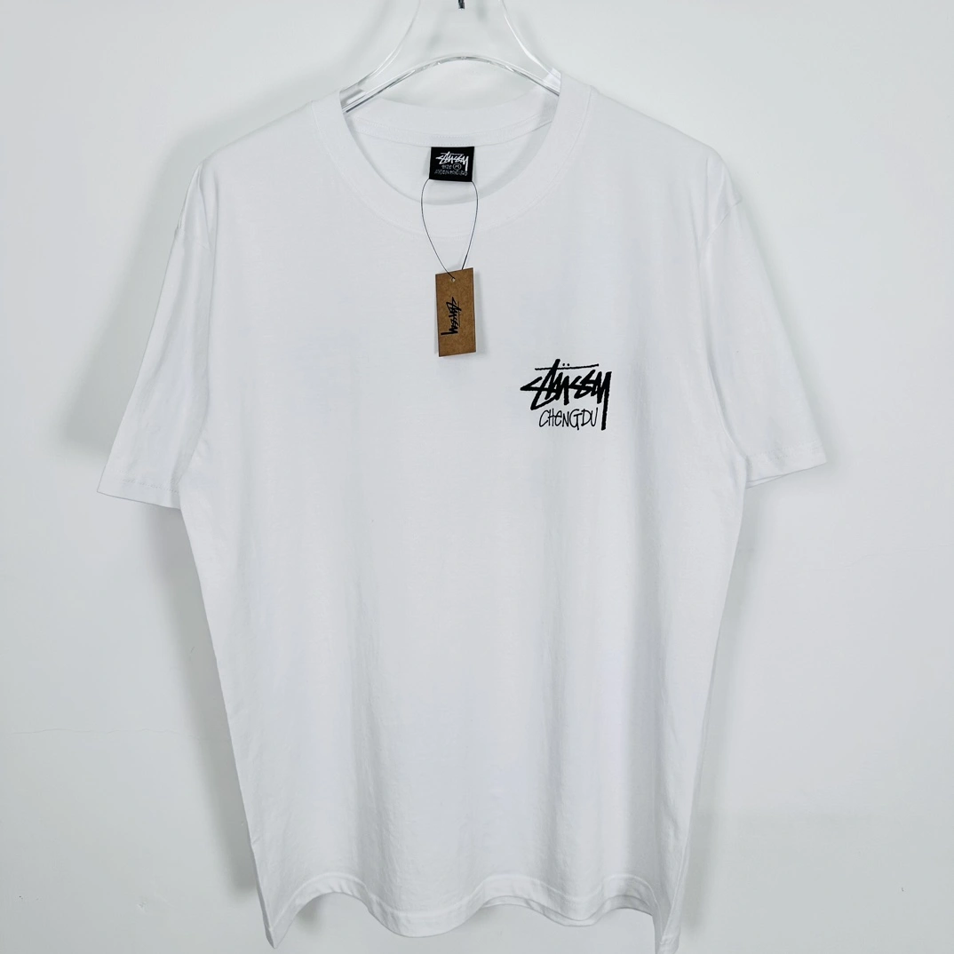 S*tussy T-Shirt Top Quality AM 20250421- Bright 12380
