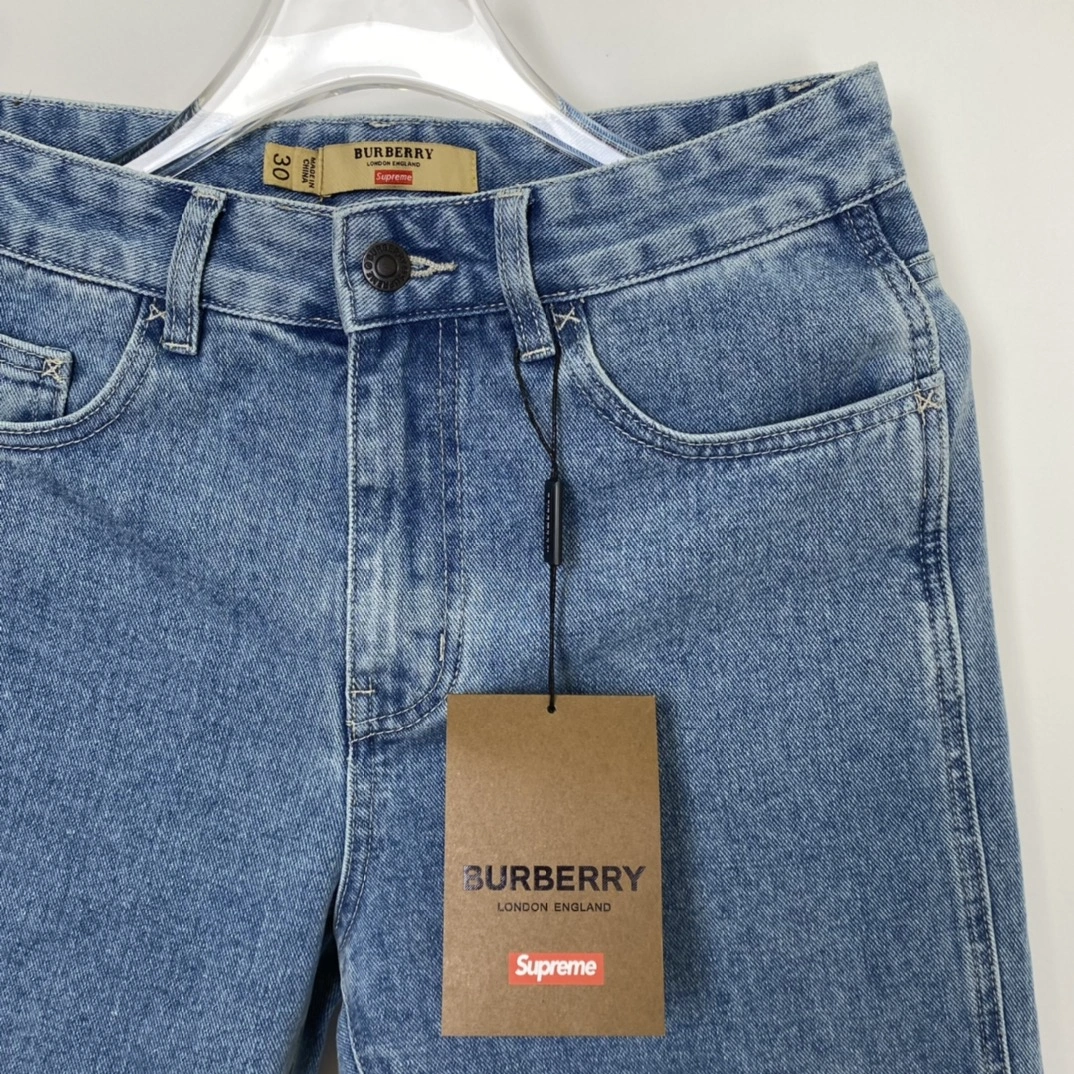 WrinkleFree S*upreme Denim Pants Top Quality AM 20230701- 12033