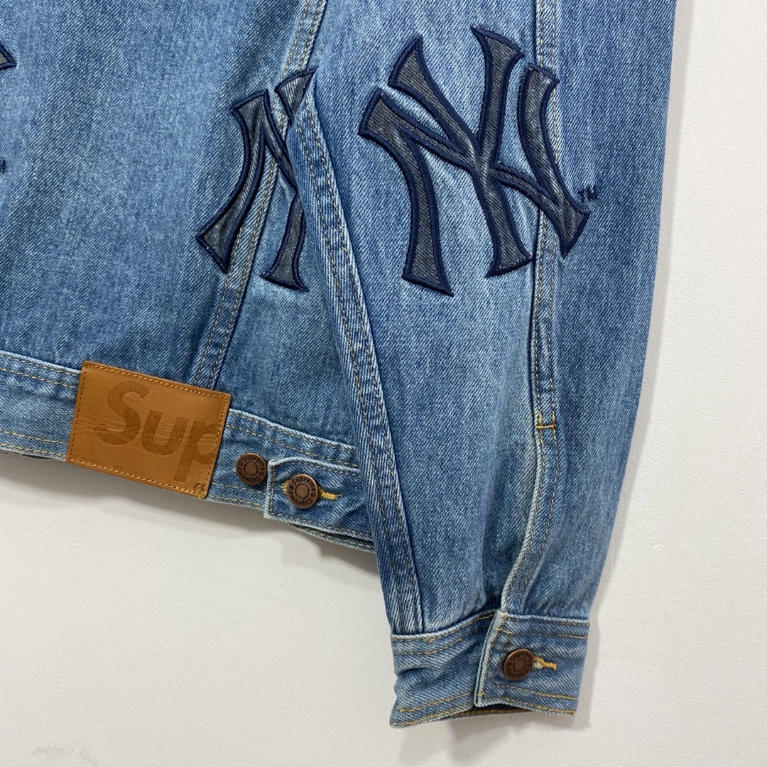 S*upreme Denim Trucker Jacket Top Quality AM 20230701- Durable 12032