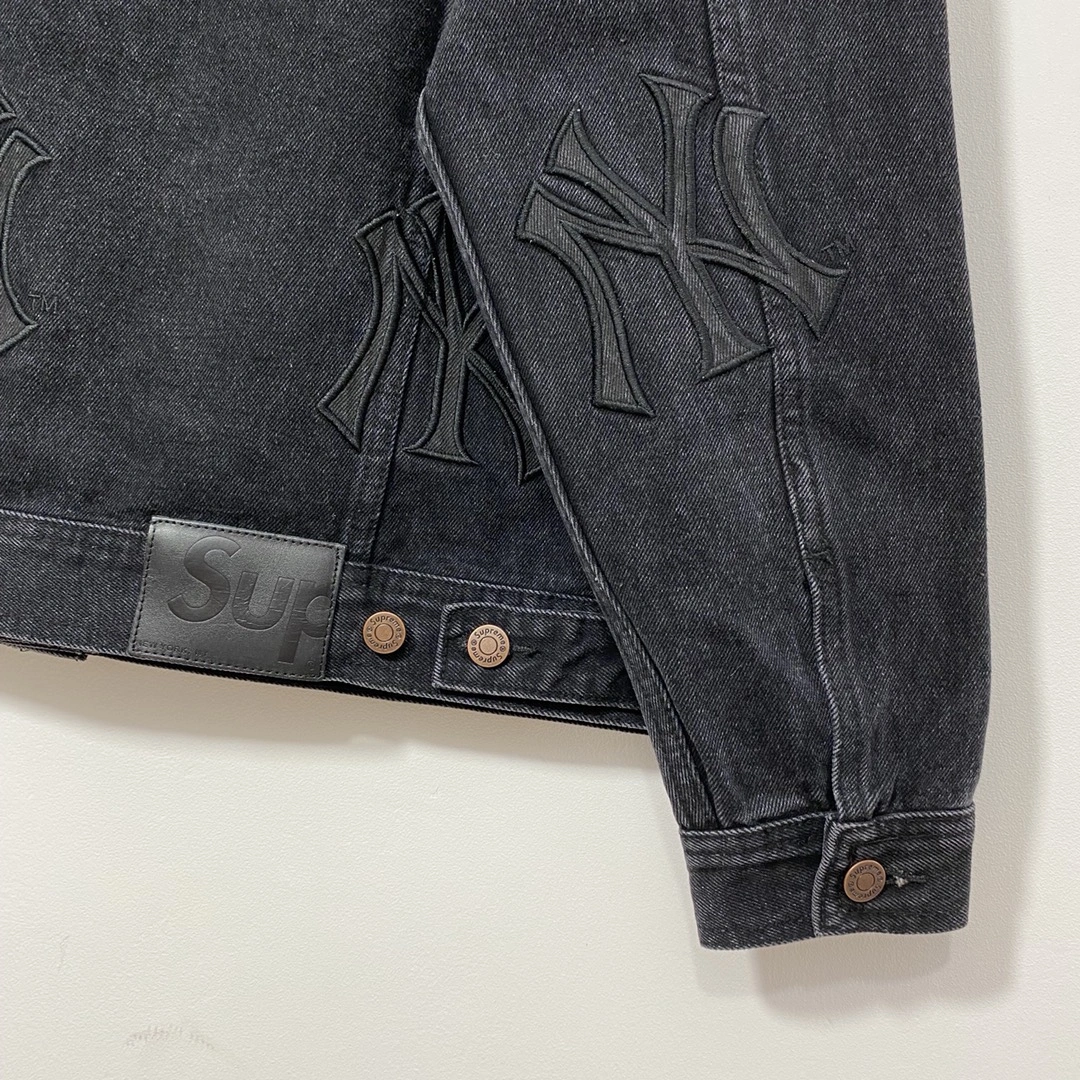 S*upreme Denim Trucker Jacket Top Quality AM 20230701- Neat 12031