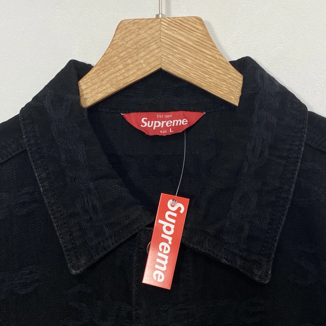 WeatherProof S*upreme Denim Trucker Jacket Top Quality AM 20230701- 12027