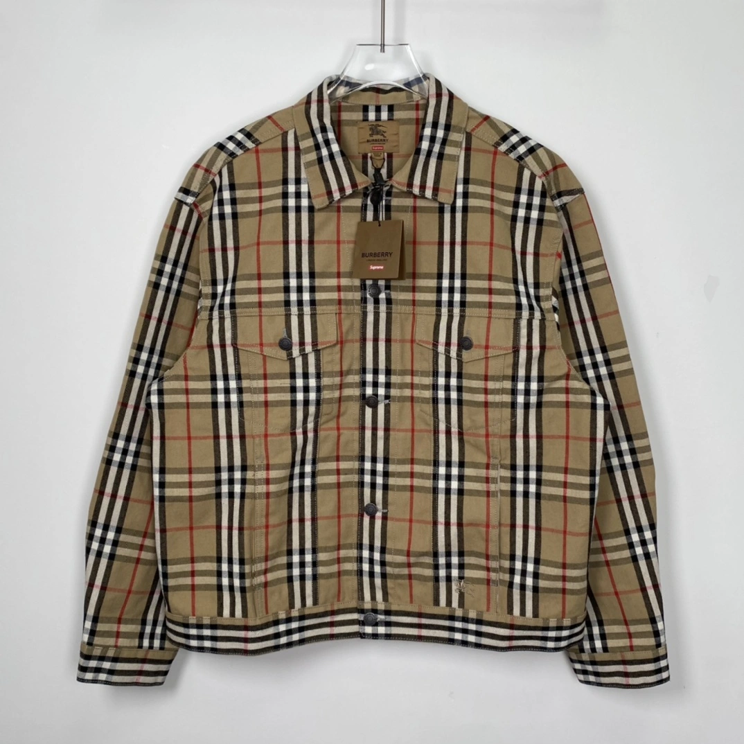 S*upreme Trucker Jacket Top Quality AM 20230701- DailyWear 12023