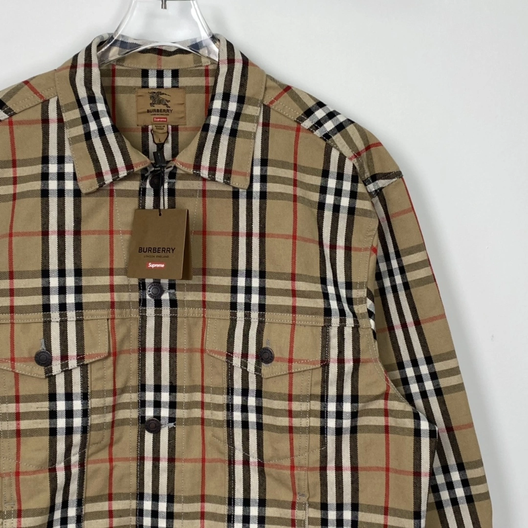 S*upreme Trucker Jacket Top Quality AM 20230701- DailyWear 12023