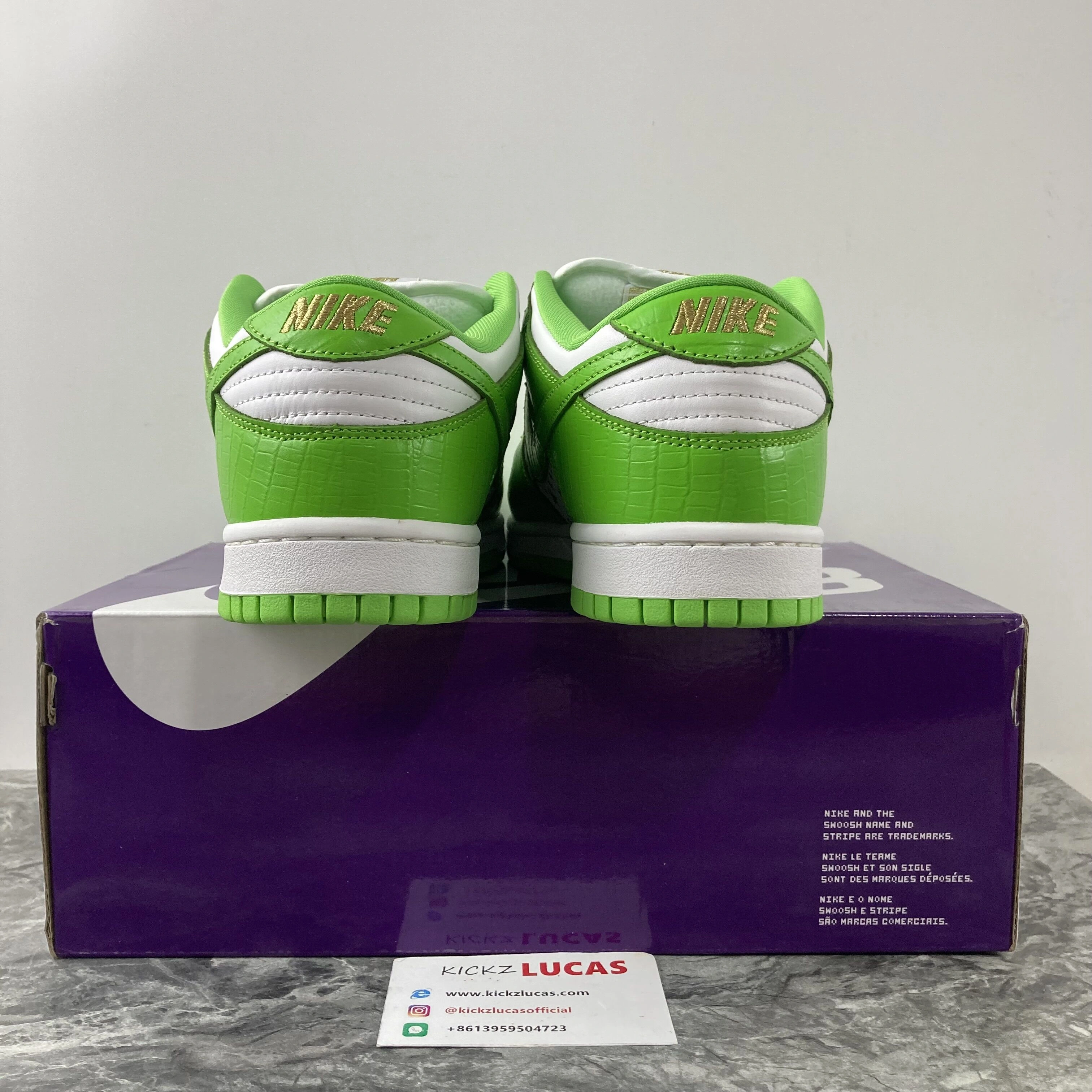 WaterResistant Supreme x Nike SB Dunk Low DH3228- 635