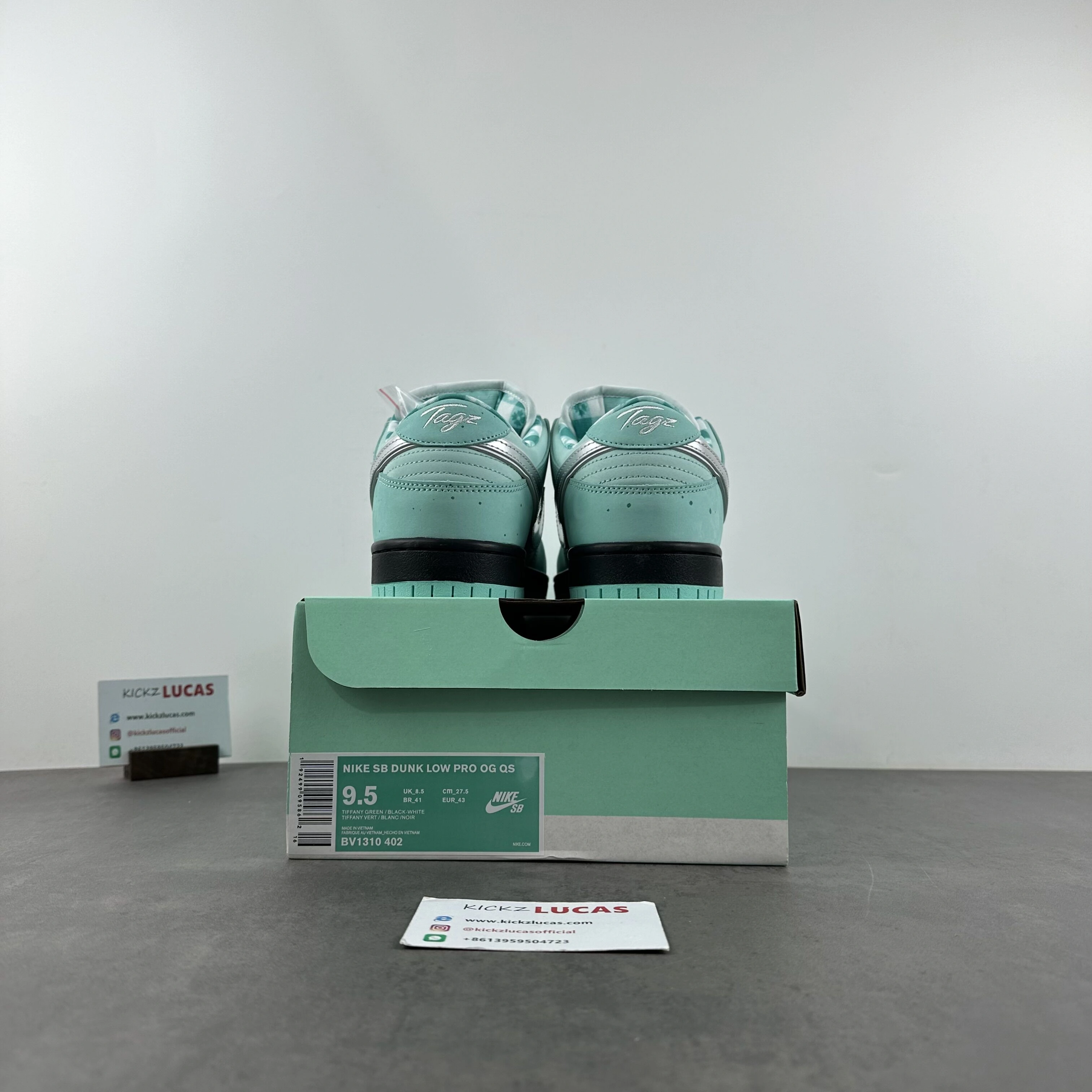 Durable Tiffany SB Dunk Low Lobster BV1310- 54
