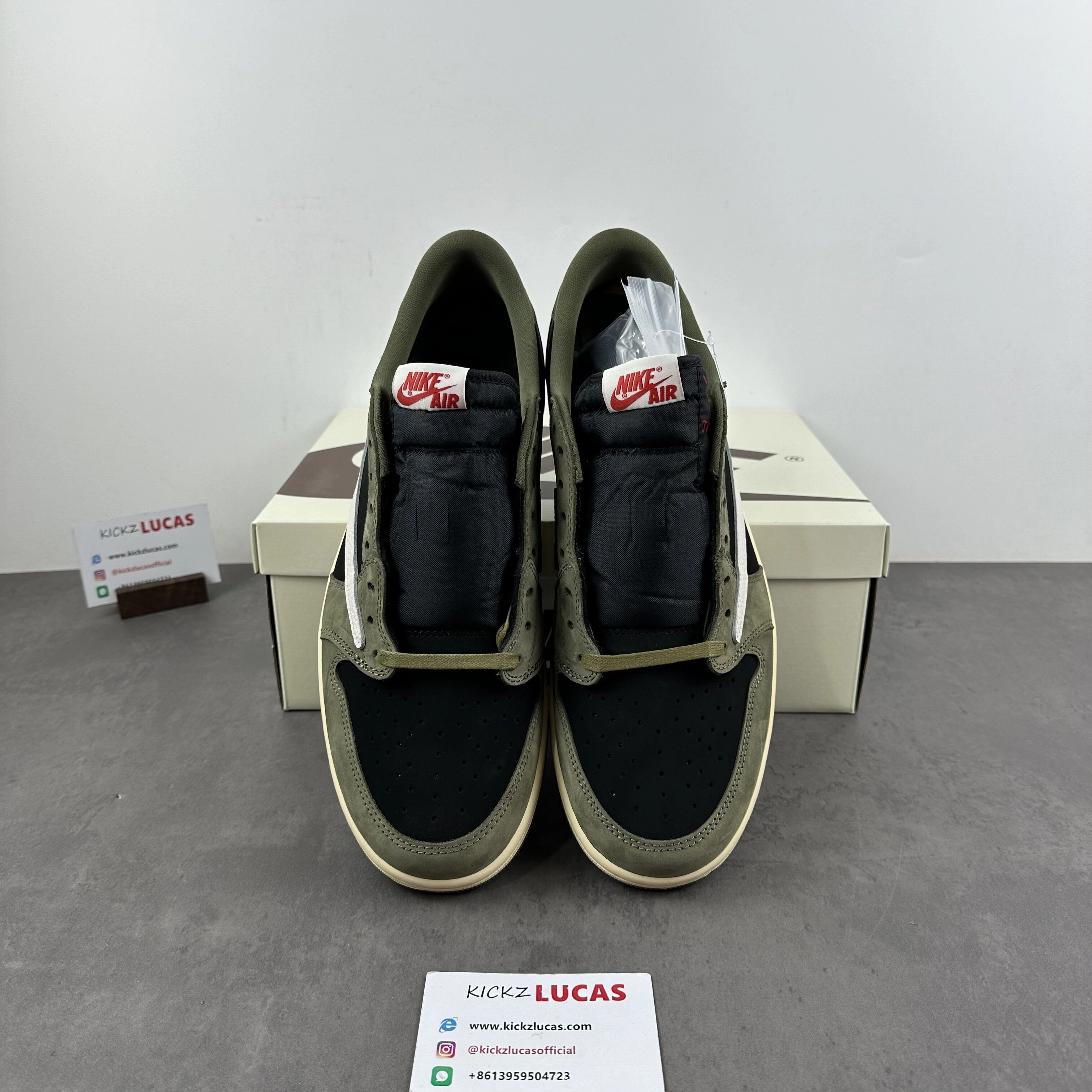 Travis Scott x Air Jordan 1 Low OG Green DM7866- Lightweight 1431