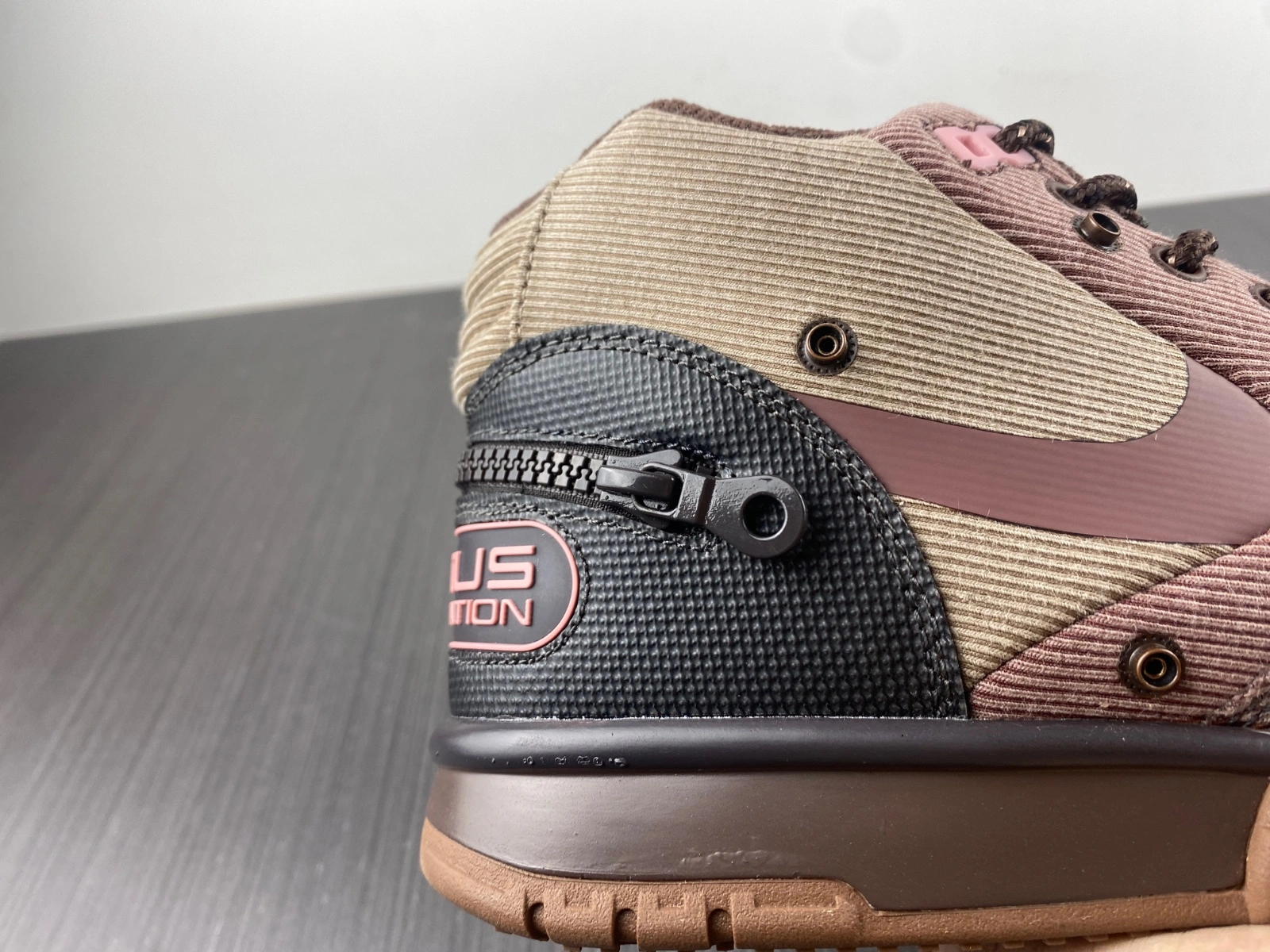 Comfortable Travis Scott x Nike Air Trainer 1 Wheat DR7515- 752