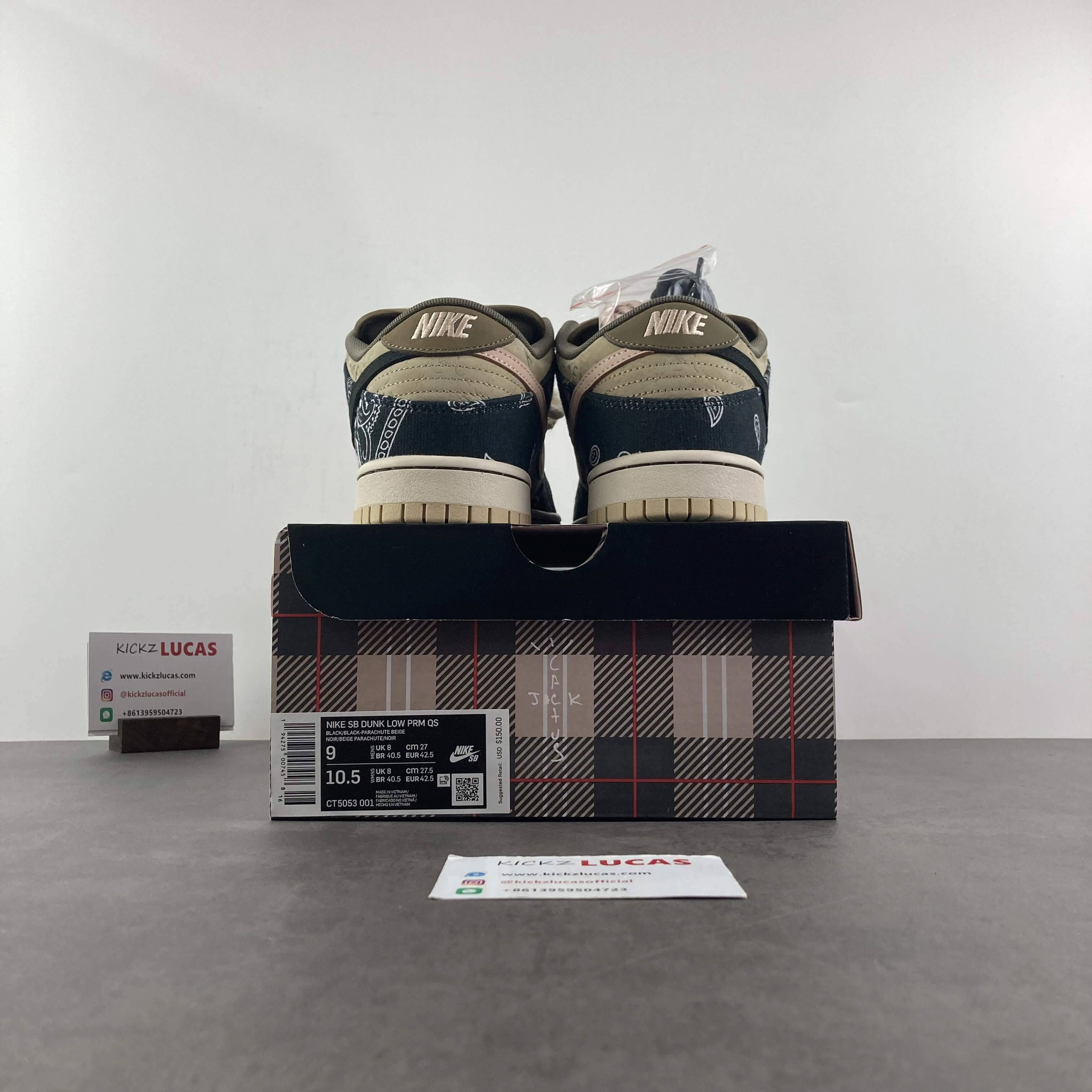Travis Scott x Nike SB Dunk Low CT5053- FlexibleFit 646