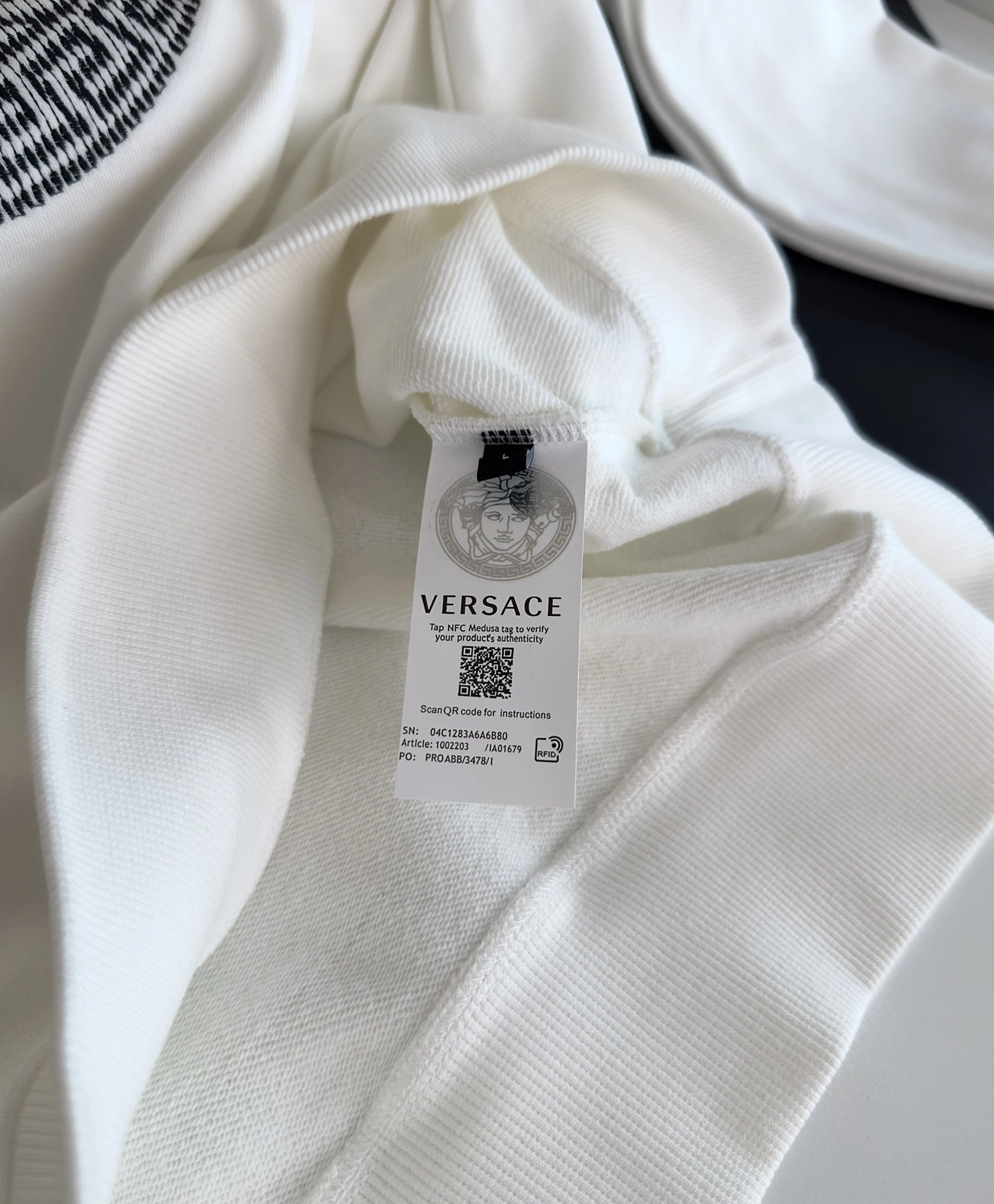 TechFriendly V*ERSACE Hoodies & Sweatshirt Top Quality D17 20240816- 14272