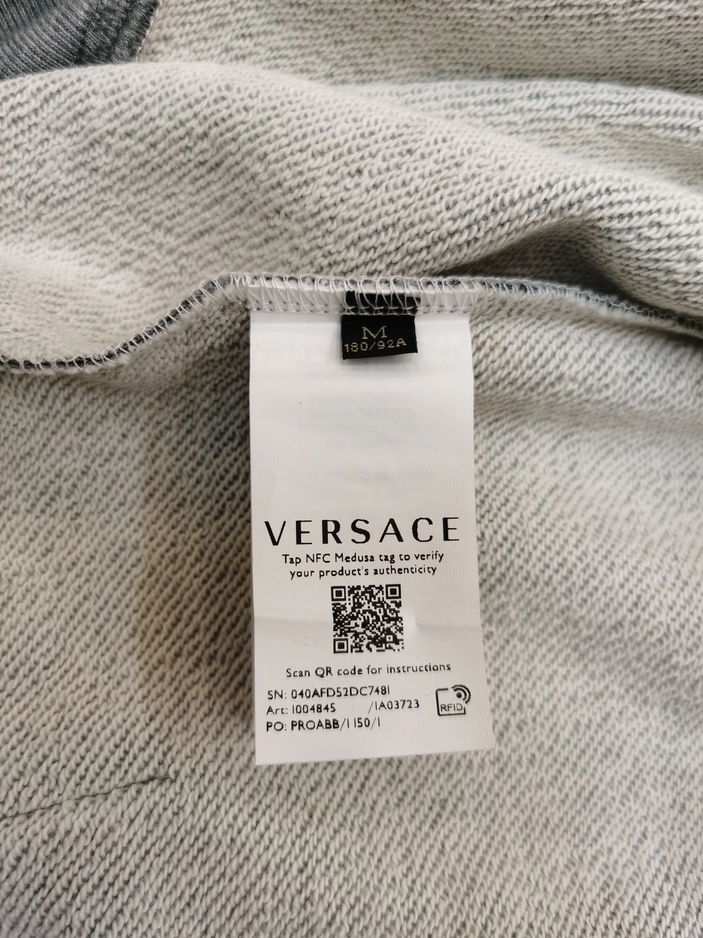 V*ERSACE Hoodies Top Quality D17 20231030- ZipUp 14278