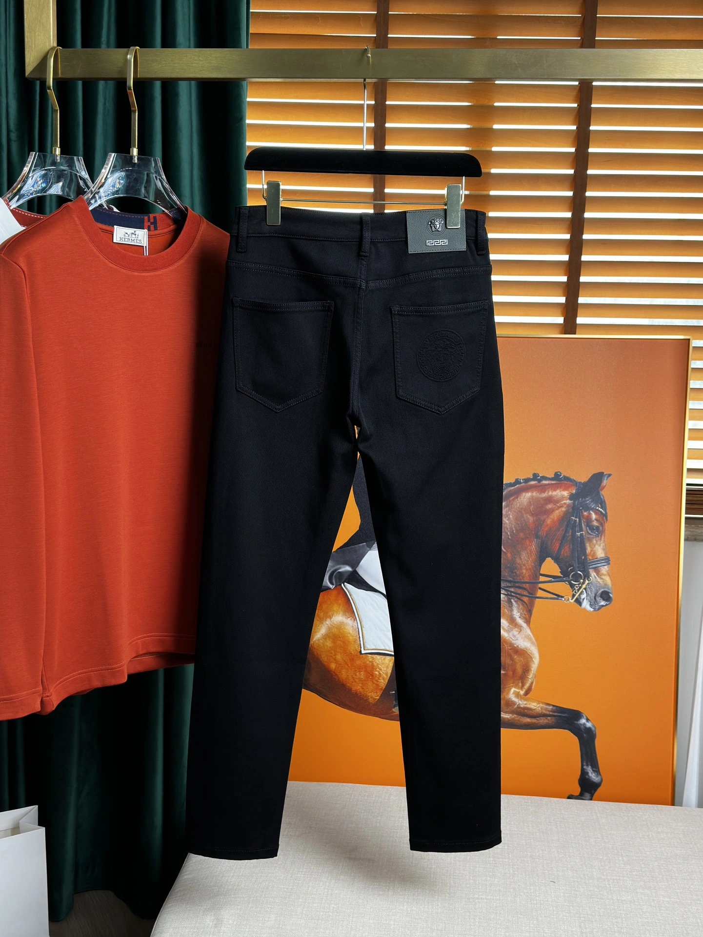 Timeless V*ERSACE Pants Top Quality D17 20240824- 14268