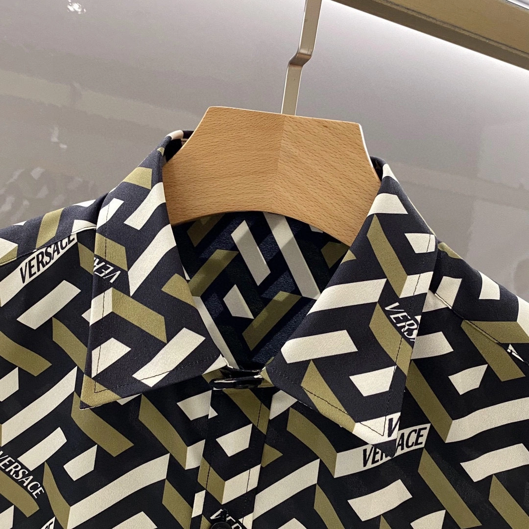 FashionForward V*ERSACE Shirt Top Quality D17 20231108- 14276