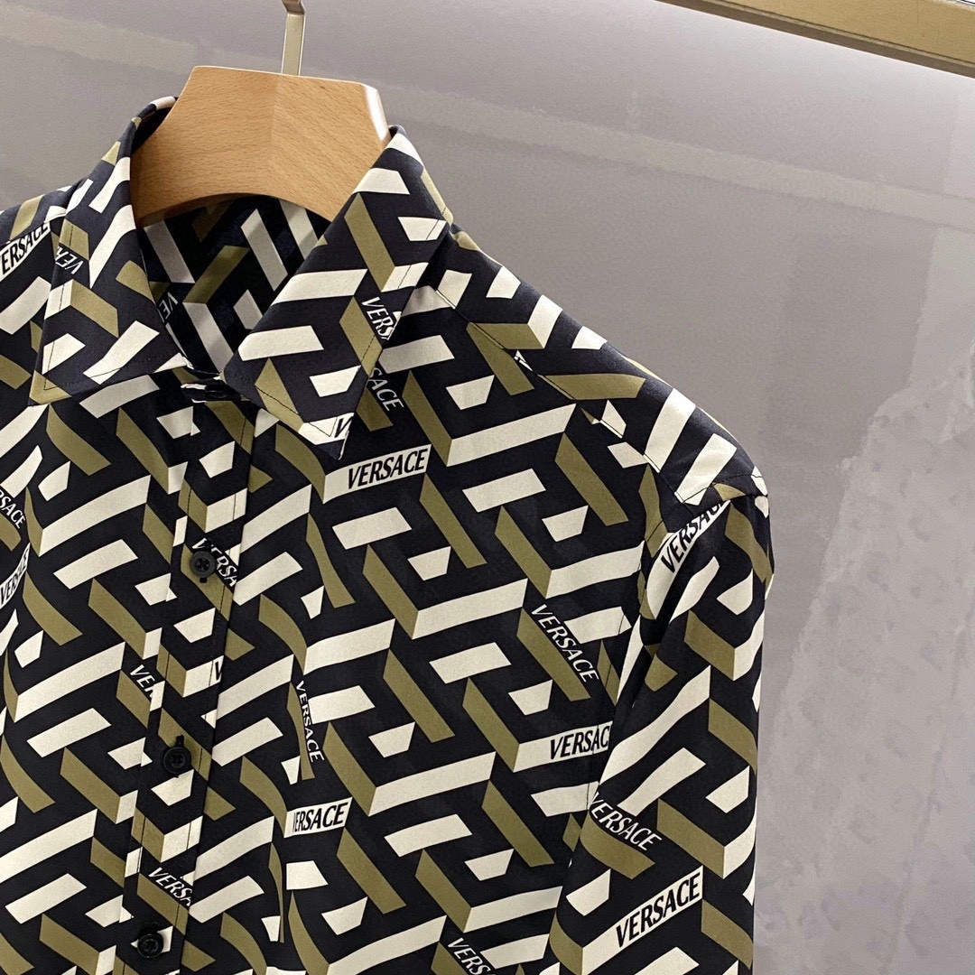 FashionForward V*ERSACE Shirt Top Quality D17 20231108- 14276