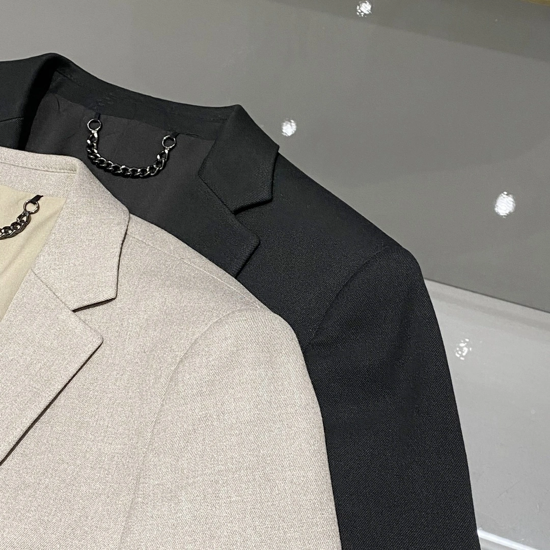 Supportive V*ERSACE Suit jacket Top Quality D17 20240822- 14269