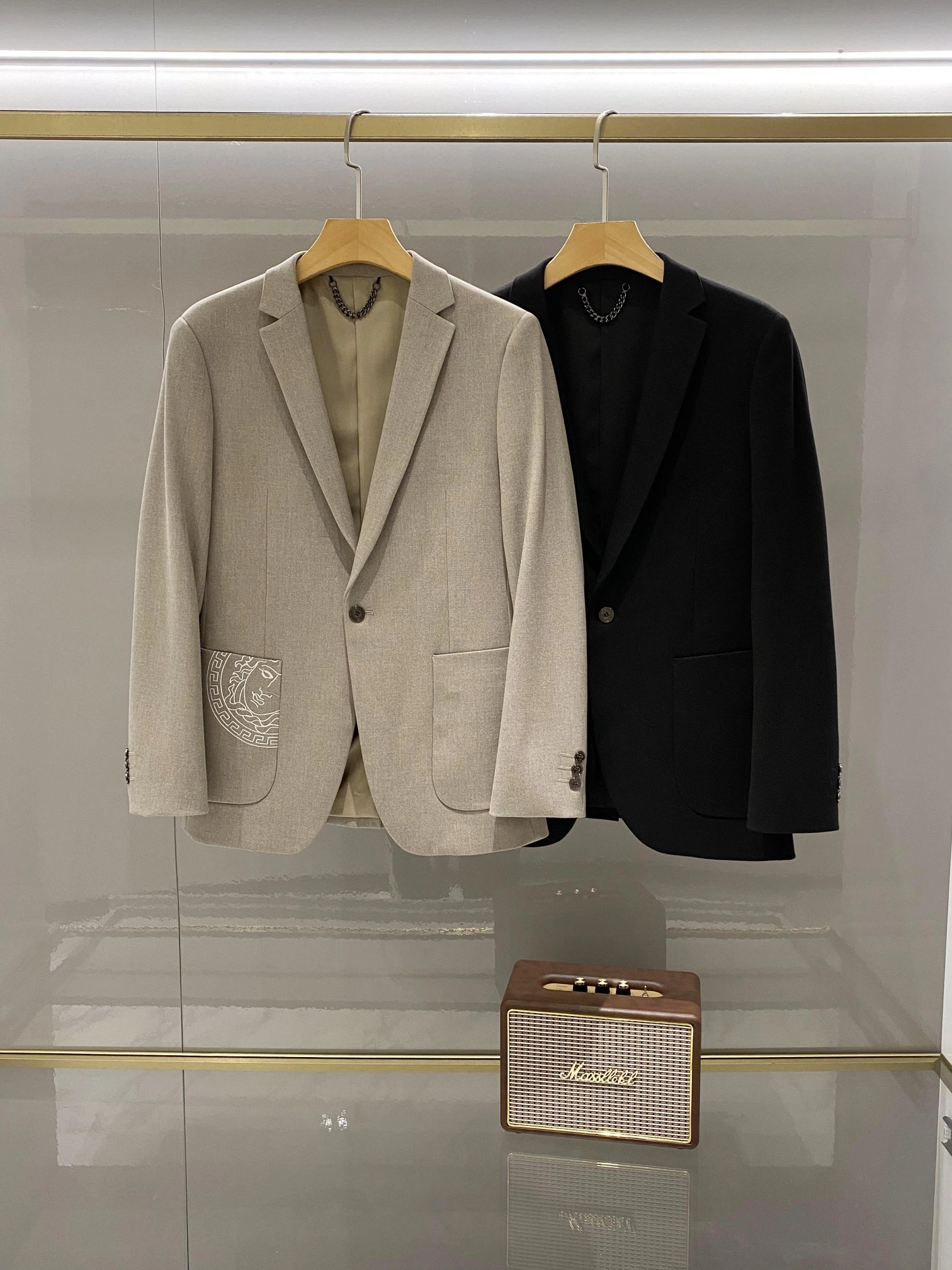 Supportive V*ERSACE Suit jacket Top Quality D17 20240822- 14269