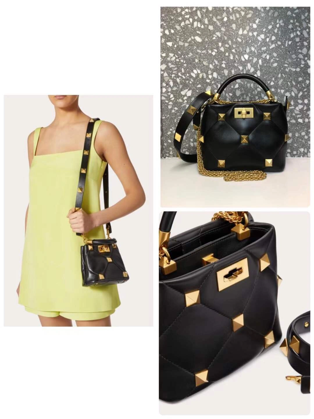 Packable V*alentino Bag Top Quality 21*17*14cm 9439