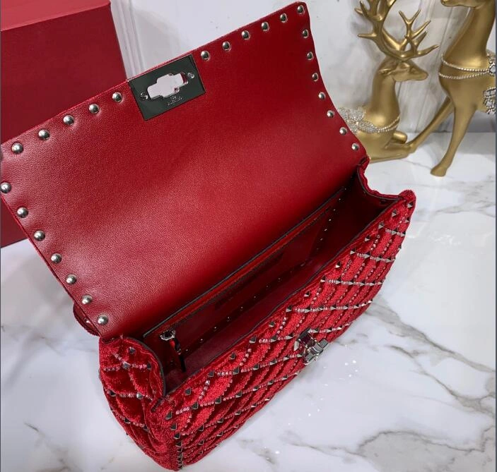 V*alentino Bag Top Quality 24*6.5*16cm Timeless 9438