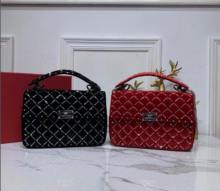 V*alentino Bag Top Quality 24*6.5*16cm Timeless 9438