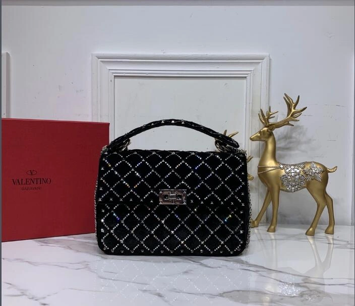 V*alentino Bag Top Quality 24*6.5*16cm Timeless 9438
