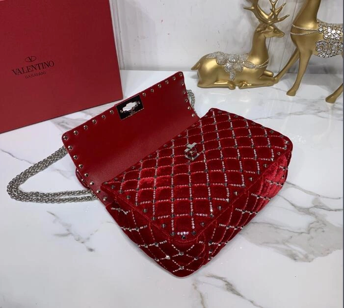 V*alentino Bag Top Quality 24*6.5*16cm Timeless 9438