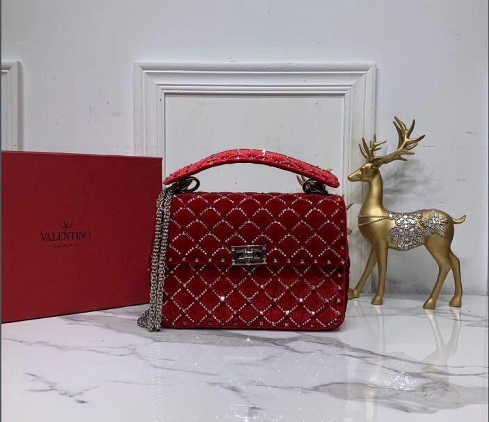 V*alentino Bag Top Quality 24*6.5*16cm Timeless 9438