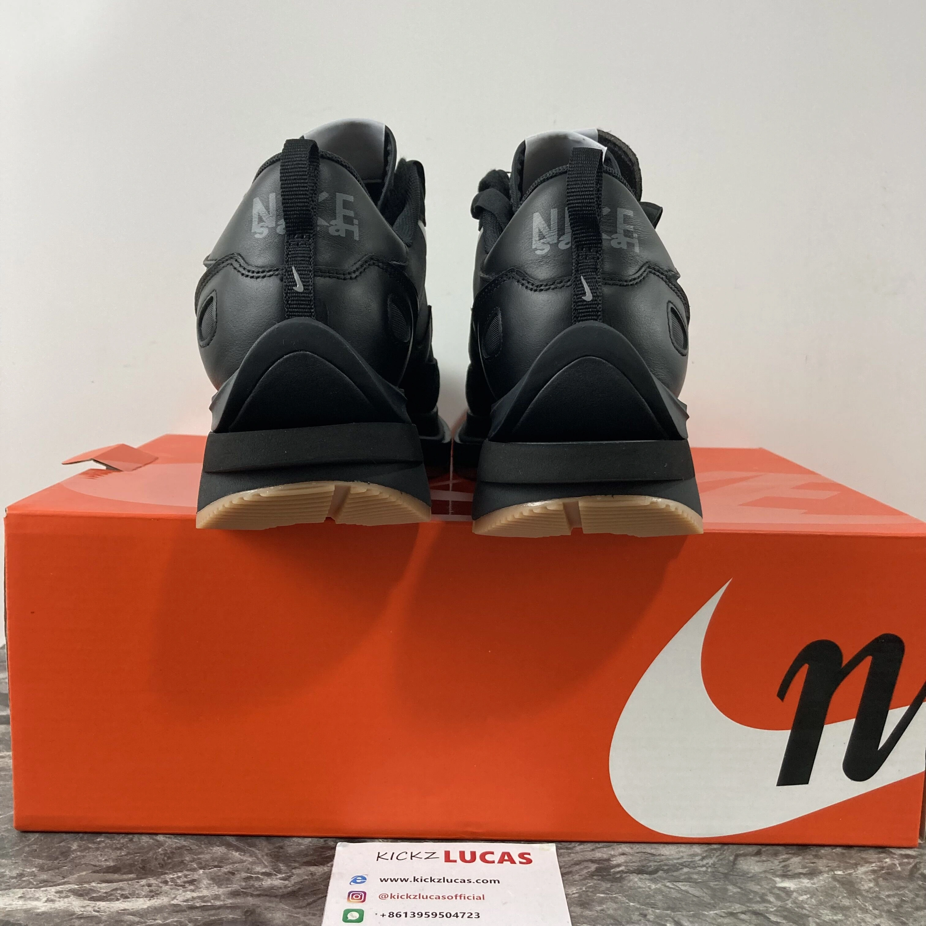 TimelessDesign Vaporwaffle sacai Black Gum DD1875- 1197