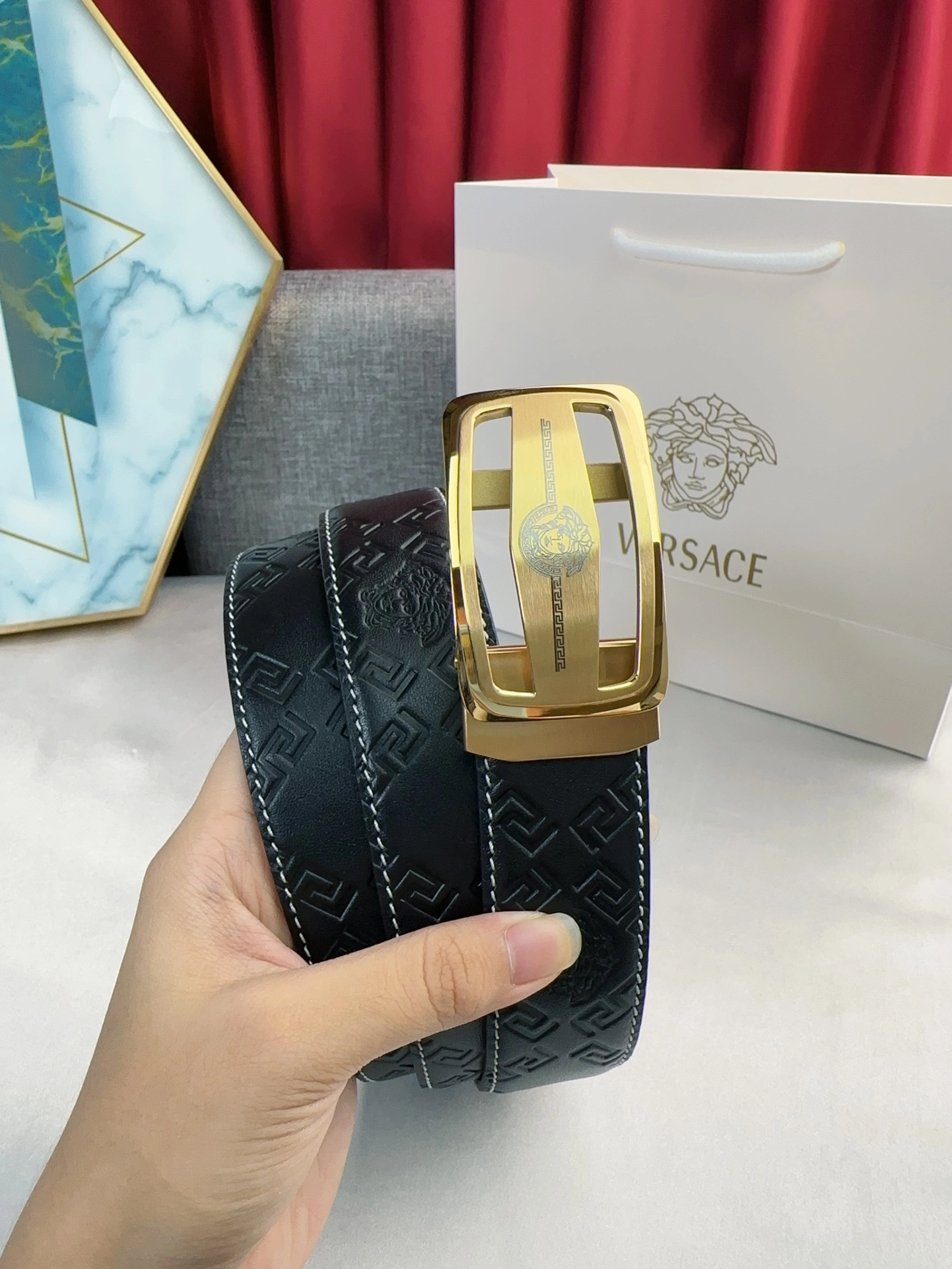 V*ersace Belts AT 20240717- Elegant 15954