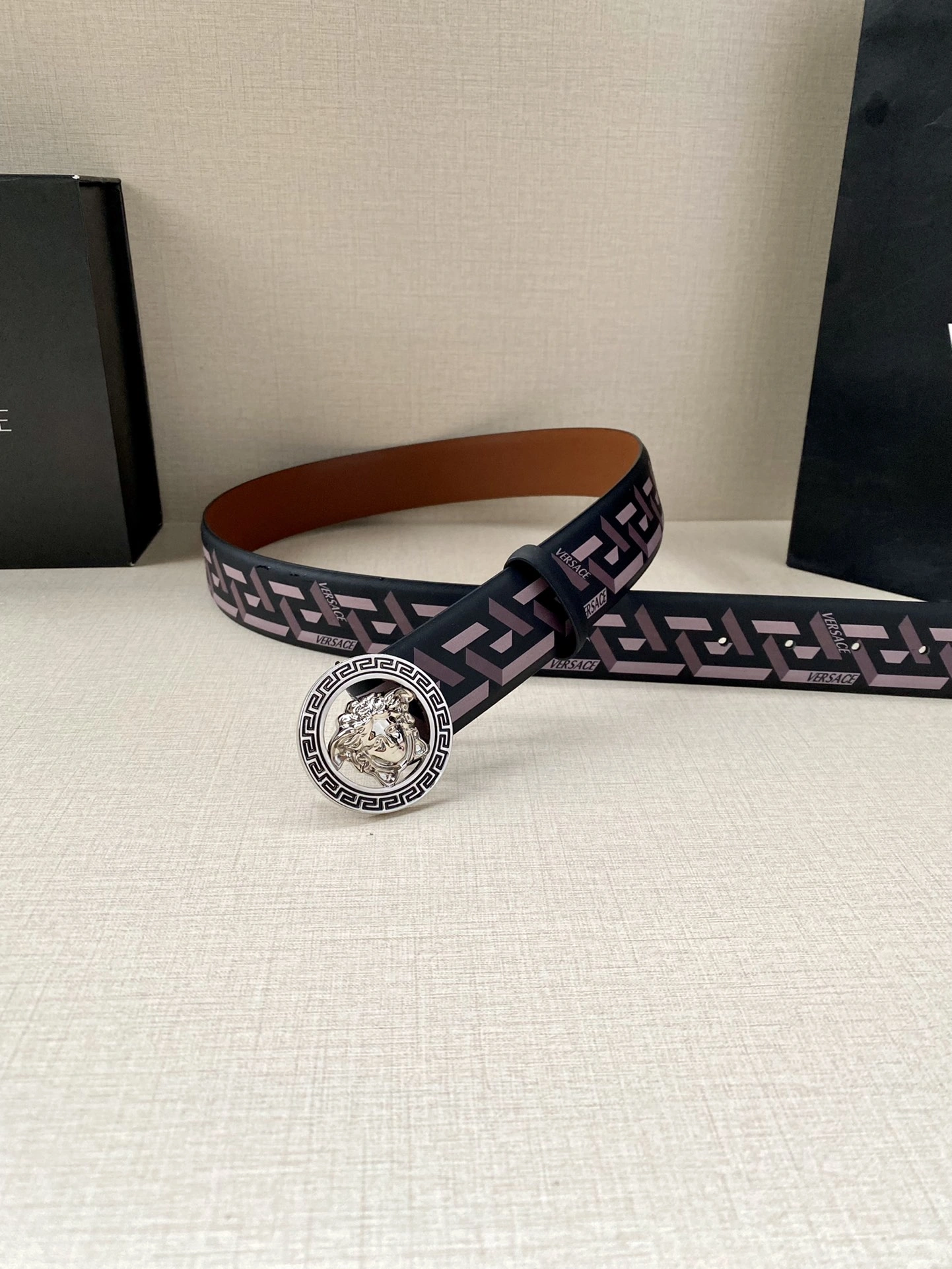 Stretchable V*ersace Belts AT 20240802- 15949